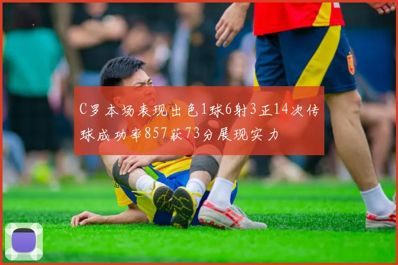 C罗本场表现出色1球6射3正14次传球成功率857获73分展现实力